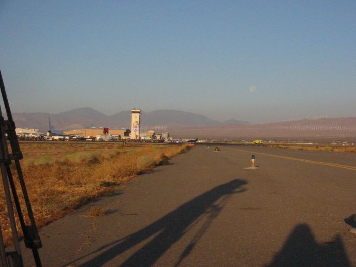 AlphaJet taxiing down the runway