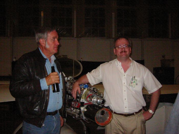 Burt Rutan and [url=http://www.xcor.com]XCOR[/url] CEO Jeff Greason