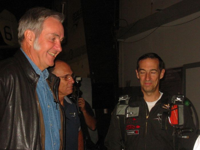 Burt Rutan, Mike Melvill, and Brian Binnie