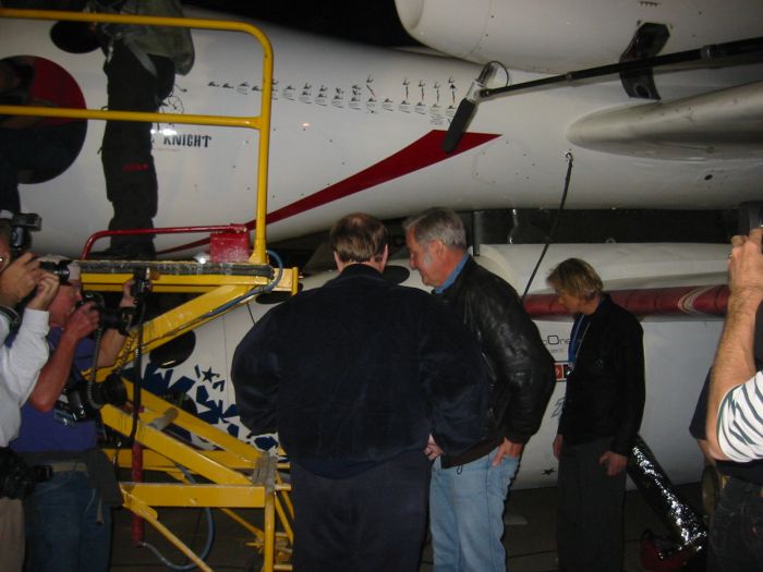 Paul Allen and Burt Rutan