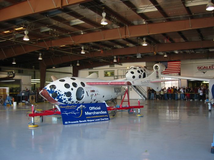 SpaceShipOne and White Knight