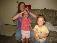 Marci, Miriam, and Emma