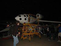 White Knight / SpaceShipOne (with Mike in the picture)