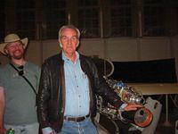 Burt Rutan standing next to [url=http://www.xcor.com/ez.html]XCOR's EZ-Rocket[/url] (flown by his brother [url=http://www.dickru