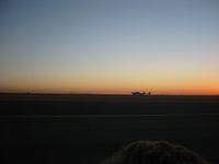 White Knight / SpaceShipOne zooming down the runway